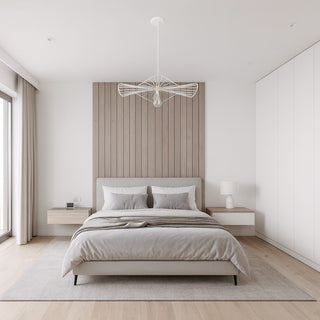 Lampadario da soffitto pendente a sospensione rotondo traforato E27