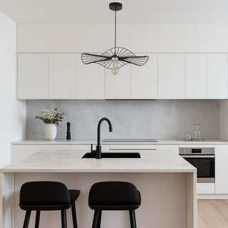 Lampadario da soffitto pendente a sospensione rotondo traforato E27