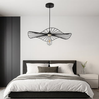 Lampadario da soffitto pendente a sospensione rotondo traforato E27