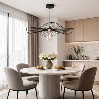 Lampadario da soffitto pendente a sospensione rotondo traforato E27