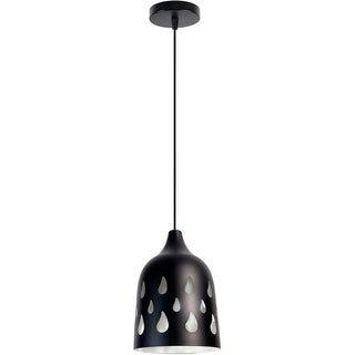 Lampadario da soffitto a sospensione traforato a goccia attacco E27