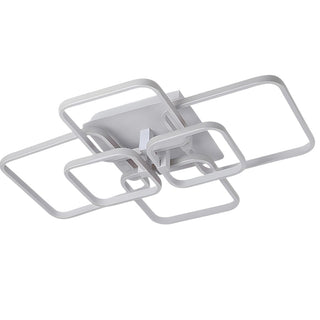 Plafoniera a led 70 watt con 6 quadrati luce 6500k 4000k 3000k CCT