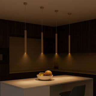 Lampada led 3W sospensione cilindrica lampadario moderno tecnologia CCT