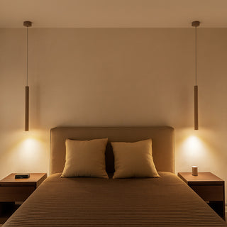 Lampada led 3W sospensione cilindrica lampadario moderno tecnologia CCT