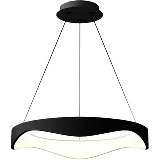 Lampadario led a onda 38 watt 3 colorazione di luce 6500k 3000k 4000k