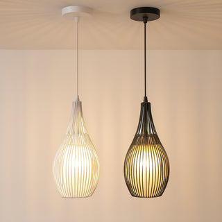 Lampadario da soffitto pendente a sospensione di forma ovale E27