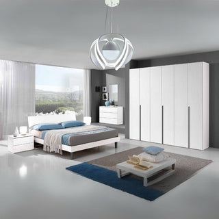 Lampadario led 78 watt con sfera con glitter tecnologia CCT switch