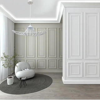 Lampadario a cappello con paralume in metallo E27 lampada decorativa