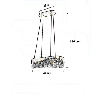 ristalli in acrilico luce fredda 6500k