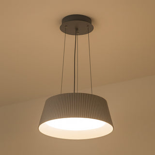 Lampadario a led 36 watt CCT-SWITCH lampada a sospensione grigio