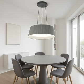 Lampadario a led 36 watt CCT-SWITCH lampada a sospensione grigio