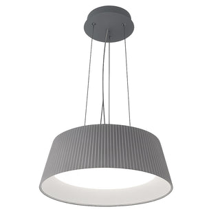 Lampadario a led 36 watt CCT-SWITCH lampada a sospensione grigio