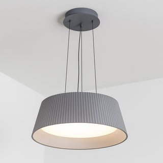 Lampadario a led 36 watt CCT-SWITCH lampada a sospensione grigio