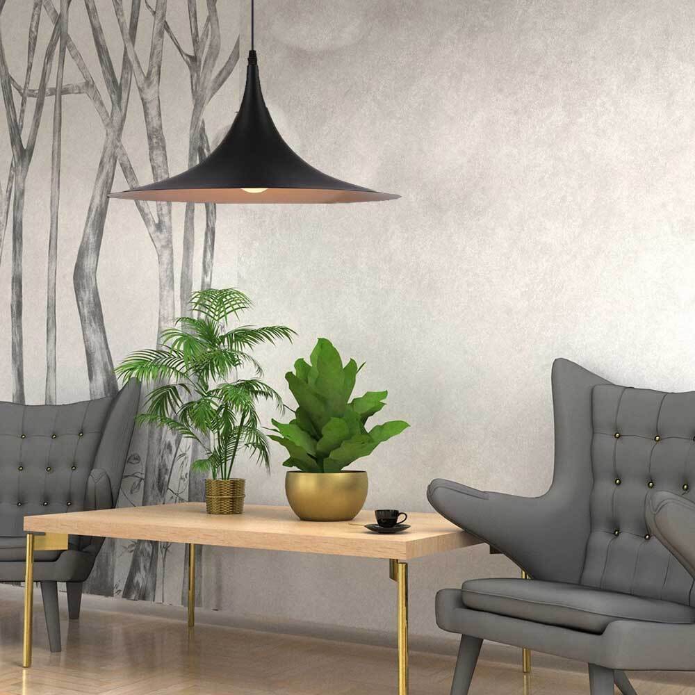 Lampadario a sospensione stile contemporaneo nordico attacco E27 in metallo luce da tavolo cucina