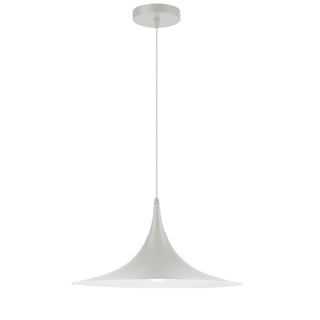 Lampadario contemporaneo nordico in metallo bianco nero attacco E27