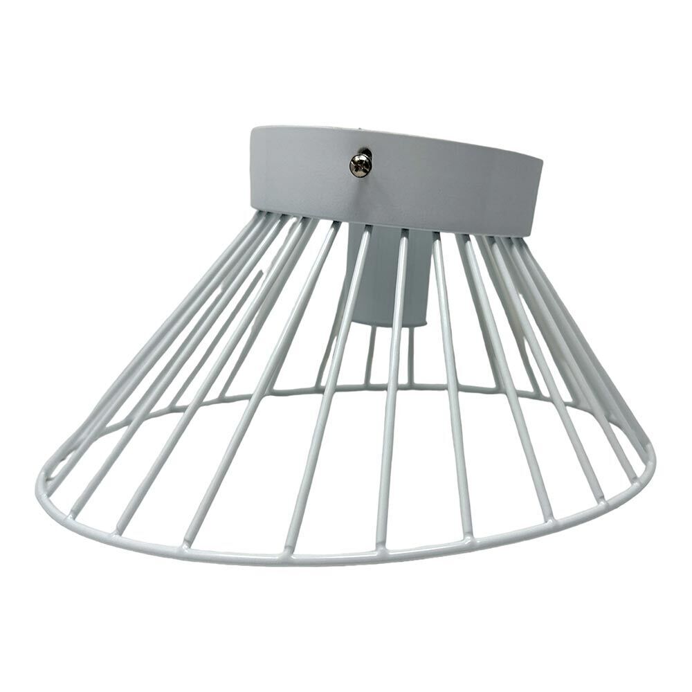 Plafoniera con paralume in metallo lampadario lampada decorativa contemporanea E27 casa