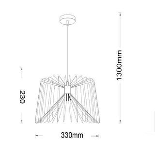 Lampadario sospensione in metallo nero stilo industriale attacco E27