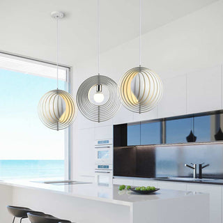 Lampadario a sospensione decorativo lampada in 3d in metallo E27