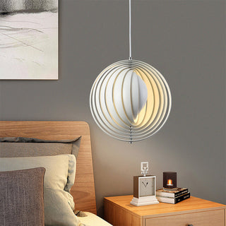 Lampadario a sospensione decorativo lampada in 3d in metallo E27