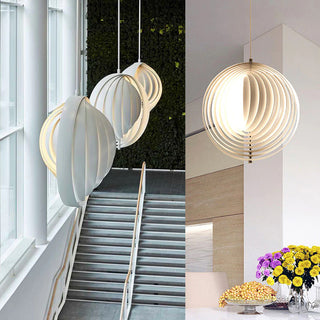 Lampadario a sospensione decorativo lampada in 3d in metallo E27