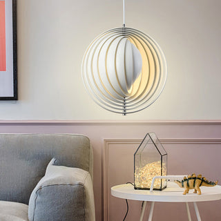 Lampadario a sospensione decorativo lampada in 3d in metallo E27