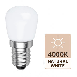 Lampadina led con attacco E14 2 watt per frigorifero e cappa