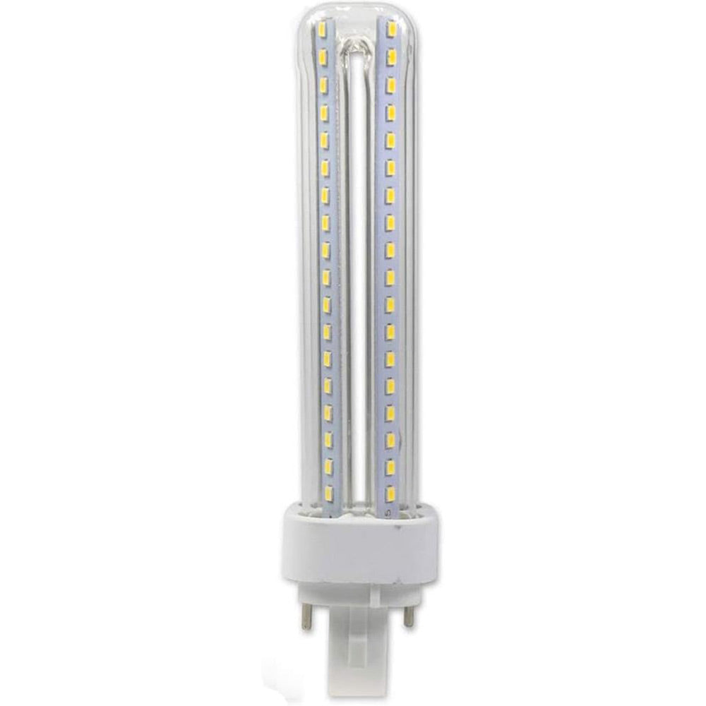 Lampadina led tubolare attacco G24 15 Watt 2pin luce fredda 6500k calda 3000k naturale 4000k risparmio