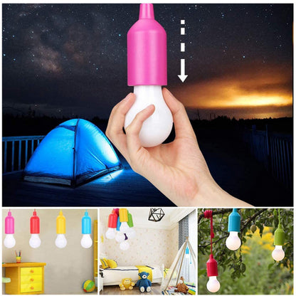 Lampadina a led portatile a batteria 3 watt lampadine colorate per casa campeggio decorazione
