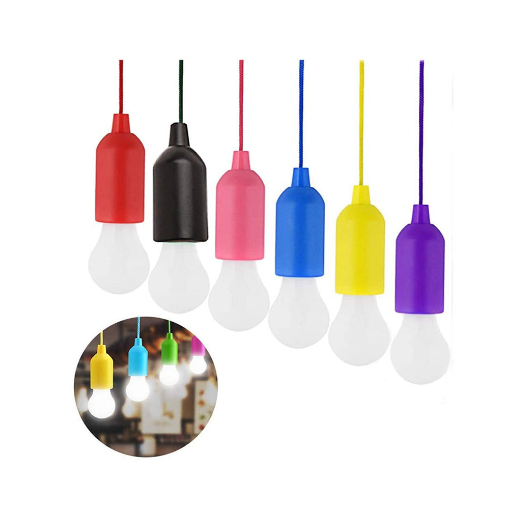 Lampadina a led portatile a batteria 3 watt lampadine colorate per casa campeggio decorazione