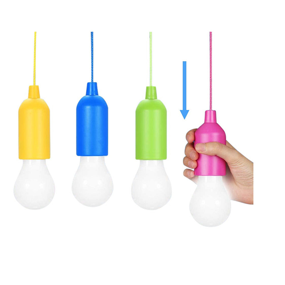 Lampadina a led portatile a batteria 3 watt lampadine colorate per casa campeggio decorazione