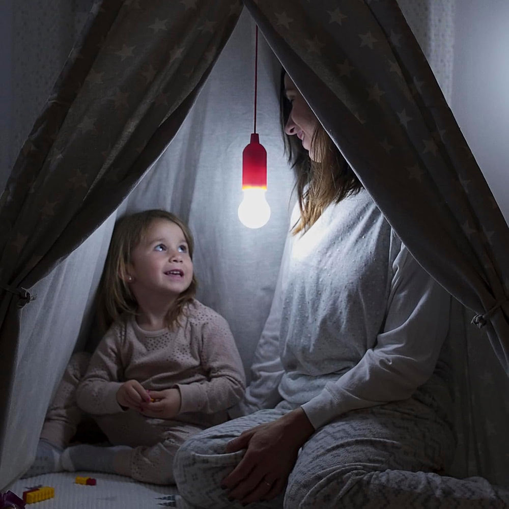 Lampadina a led portatile a batteria 3 watt lampadine colorate per casa campeggio decorazione