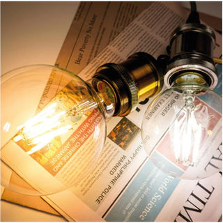 Lampadina led filamento 18 watt E27 sfera in vetro luce 2700k 4000k