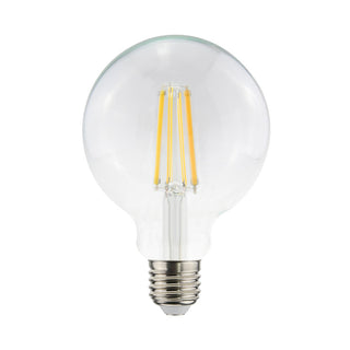 Lampadina led filamento 12 watt E27 globo G125 luce 6500k 3000k 4000k