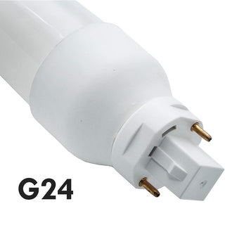 Lampadina LED G24 11W 2 pin luce fredda calda naturale