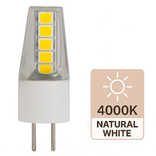 Lampadina 10 led 2,5 watt 12V attacco G4 luce fredda calda naturale