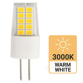 Lampadina 20 led 3 watt 12V attacco G4 luce fredda calda naturale