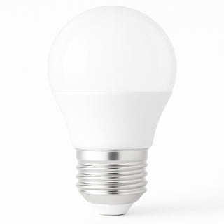 Lampadina led a sfera 6 watt E27 luce fredda calda naturale