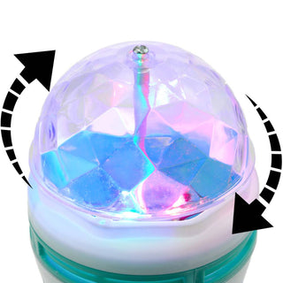 Lampadina led rotante rgb lampada multicolor E27 per feste discoteca