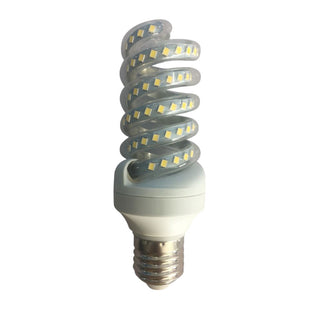 Lampadina led spirale E27 16 watt luce calda naturale fredda