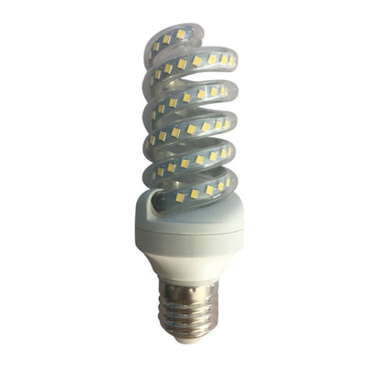 Lampadina led spirale attacco E27 16 watt luce calda 3000k naturale 4000k e bianca fredda 6500k luce illuminazione
