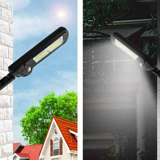 Lampione pannello solare 30 watt crepuscolare 3 modalità di luce IP65