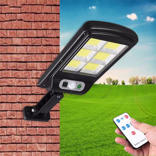 Lampione pannello solare 30 watt crepuscolare 3 modalità di luce IP65