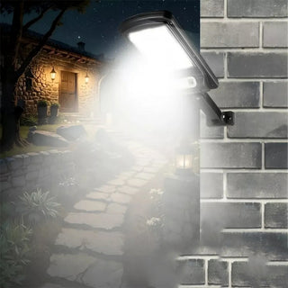 Lampione pannello solare 30 watt crepuscolare 3 modalità di luce IP65
