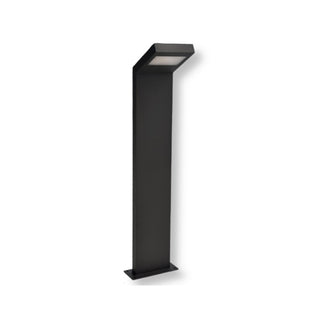 Lampione giardino o applique da parete nero a LED 10 watt IP54 4000k