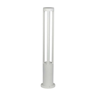 Lampione giardino bianco led cob 12 watt x vialetti per giardino IP65