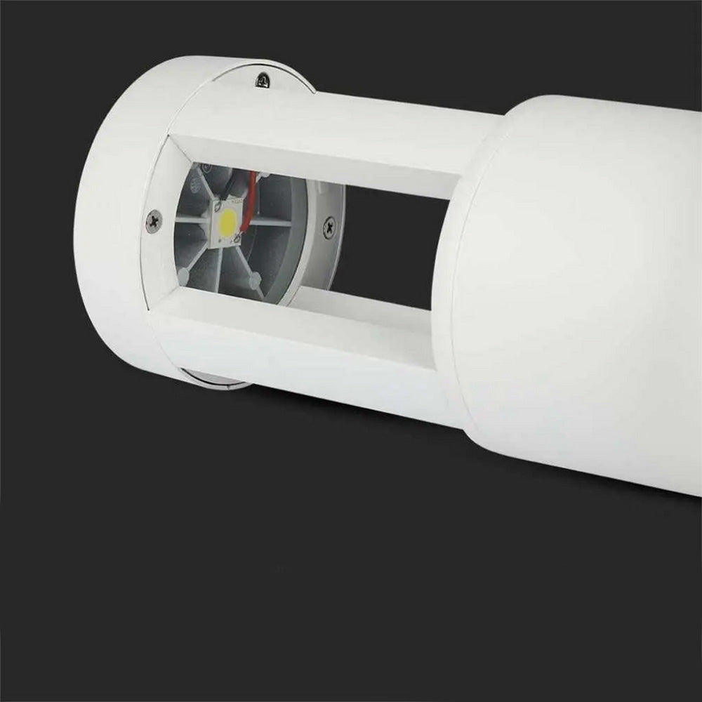 Lampione da giardino 12 watt lampada led cob palo per esterni 30 cm luce fredda 6500k calda 3000k naturale 4000k
