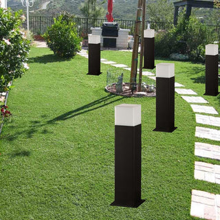 Lampione giardino in alluminio E27  lampioncino per vialetti IP44