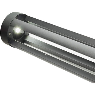 Lampione giardino nero led cob 12 watt per vialetti per giardino IP65