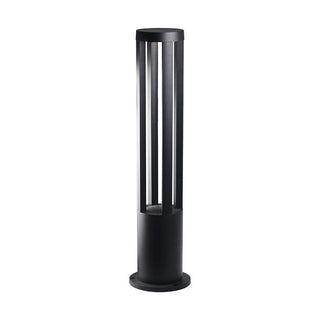 Lampione giardino nero led cob 12 watt per vialetti per giardino IP65