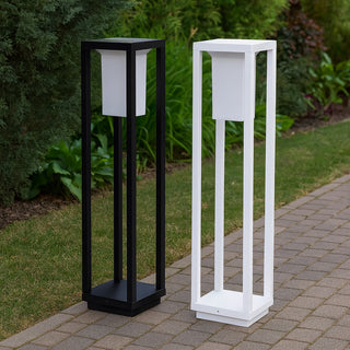 Lampione moderno da giardino lampada da terra attacco E27 IP65